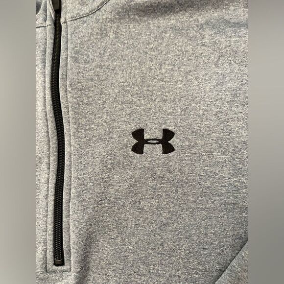 Under Armour quarter zip pull over men’s size medium Good Conditon - Picture 5 of 6